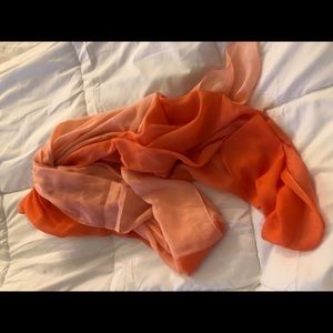 Two color light scarf from H&M